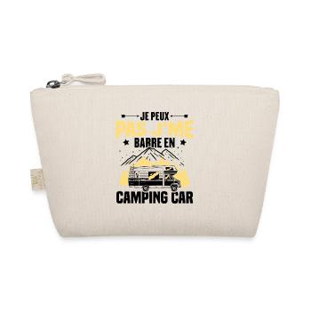 Je peux pas je me barre en camping-car - Trousse biologique - nature - Devant