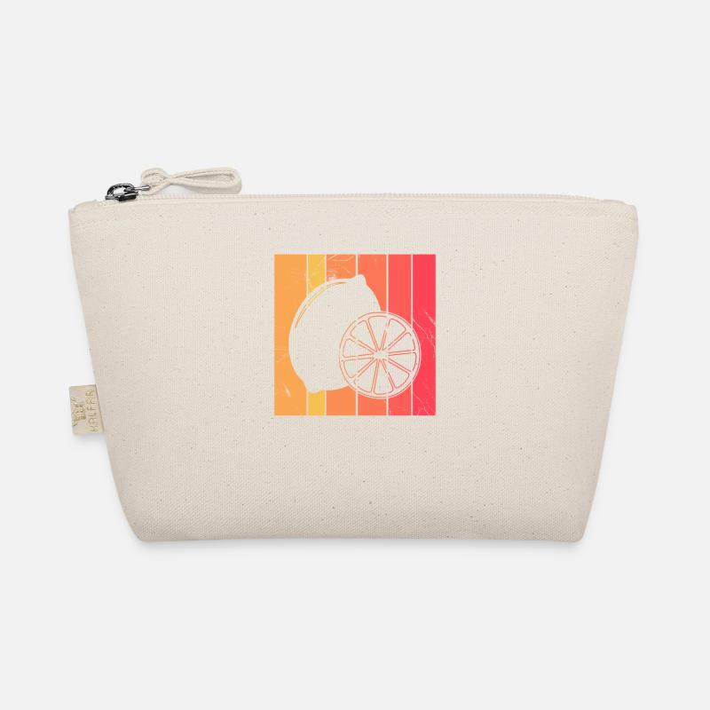 Lemon Fruit Lover Retro Lemonade Gift idea Organic Pouch