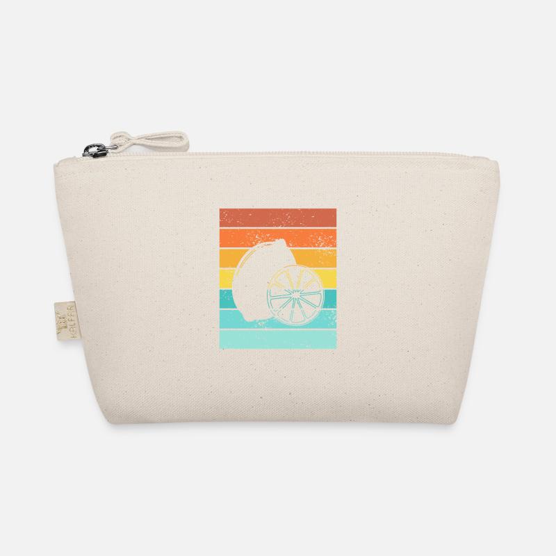 Lemon Fruit Lover Retro Lemonade Gift idea Organic Pouch