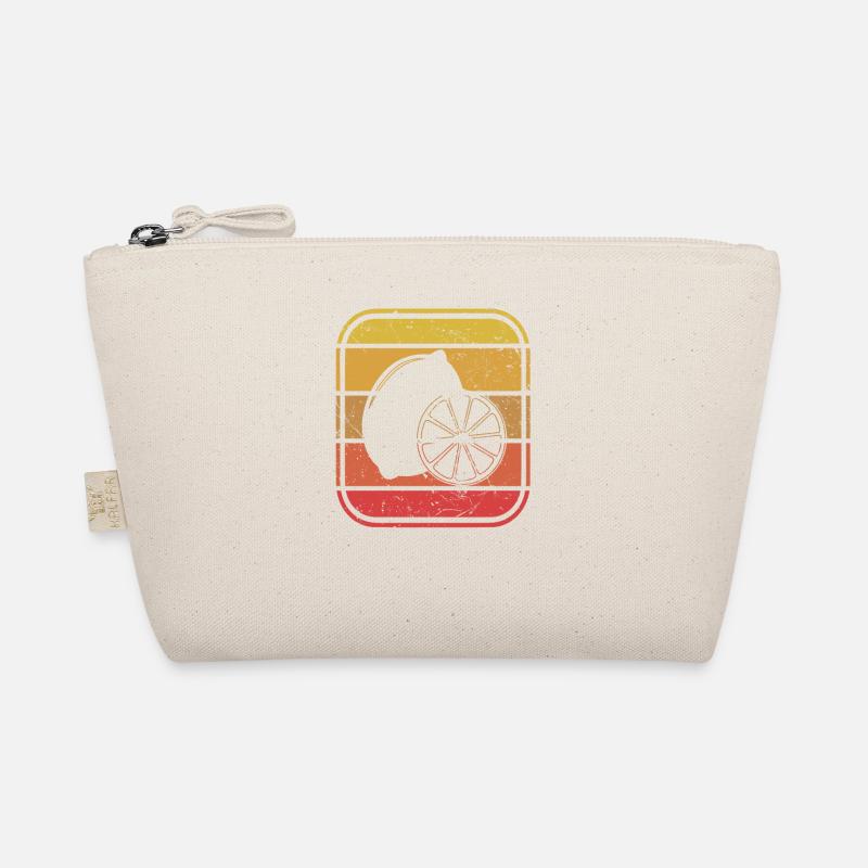 Lemon Fruit Lover Retro Lemonade Gift idea Organic Pouch