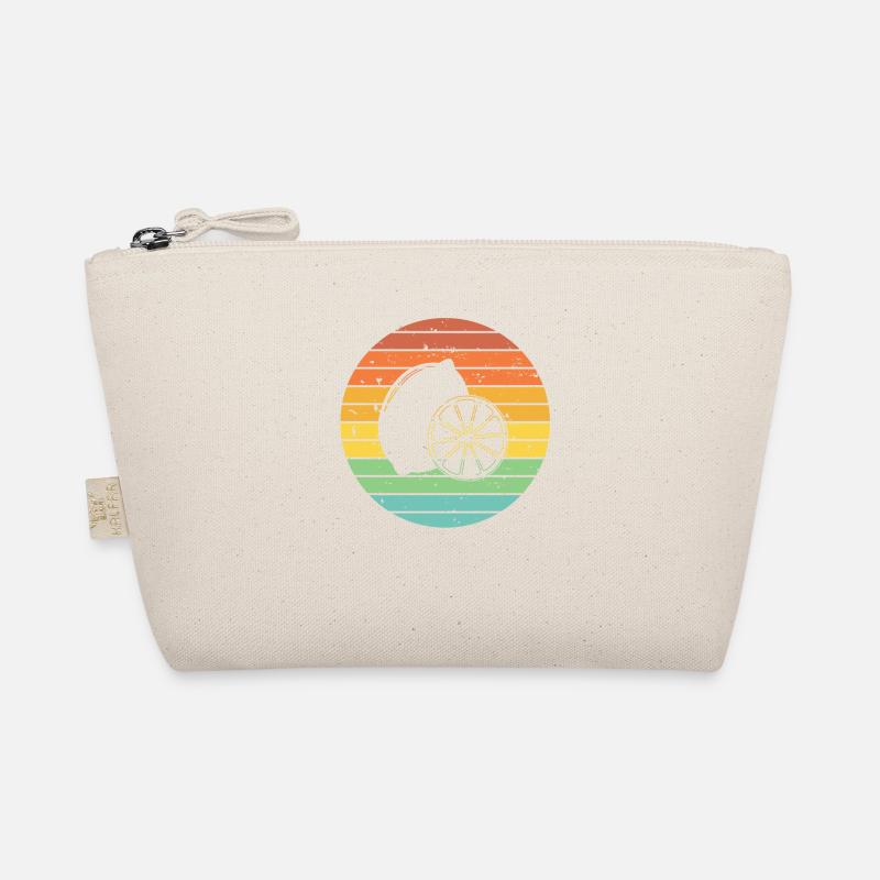 Lemon Fruit Lover Retro Lemonade Gift idea Organic Pouch