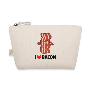 I Love Bacon Love Bacon - Organic Pouch - nature - Front
