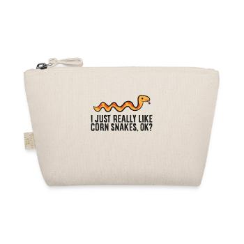 I Just Really Like Corn Snakes, Ok? - Organic Pouch - nature - Front