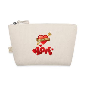 Wedding, Wedding Motif, Love Love, Valentine's Day - Organic Pouch - nature - Front