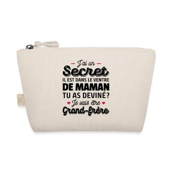 je vais être grand frère / futur grand-frère - Trousse biologique - nature - Devant