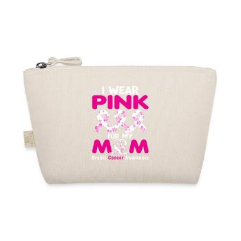 Ich trage rosa für meine Mutter - Bio-Täschchen - Natur - Vorne