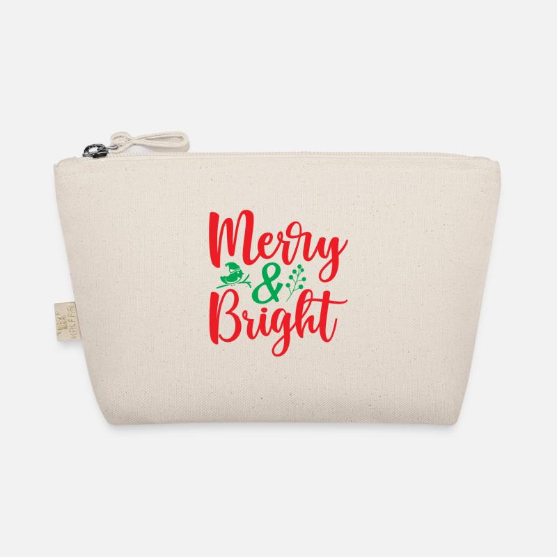 Merry Bright - Christmas humor Organic Pouch