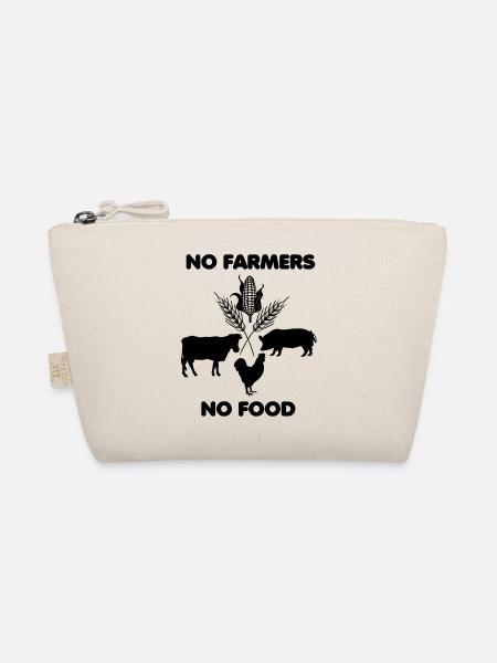 Produits de la ferme pas d’agriculteur pas de nourriture anglais - Trousse biologique - nature - Devant