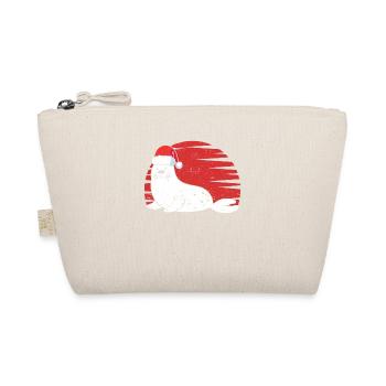 Sceau Père Noël Cap Amoureux des animaux Noël - Trousse biologique - nature - Devant