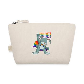 Rabbit I LGBTQ Flag I Rainbow Flag I Gay Pride - Organic Pouch - nature - Front