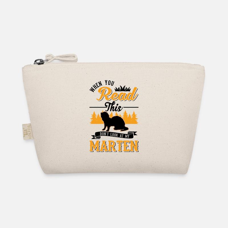 Marten Gift Mink Badger Tree Marten Organic Pouch