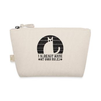 Drôles de chats Je fais déjà ma propre règle - Trousse biologique - nature - Devant