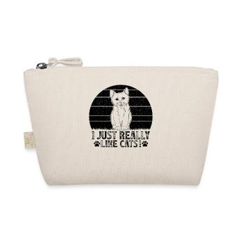 Amoureux des chats Drôles de chats que j’aime vraiment - Trousse biologique - nature - Devant