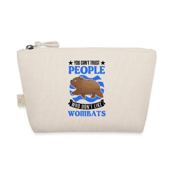 Wombat australien - Trousse biologique - nature - Devant