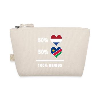 Namibia und die Niederlande Genius / Geschenk - Bio-Täschchen - Natur - Vorne