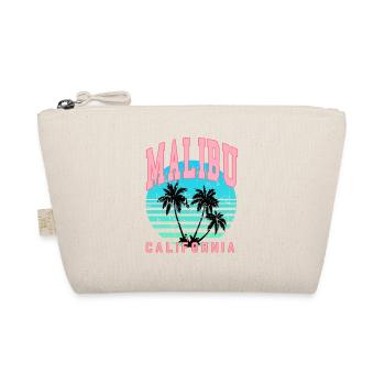 malibu palmen California - Bio-Täschchen - Natur - Vorne