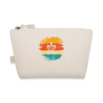 Tortue Rétro Animal Reptile de mer Idée cadeau - Trousse biologique - nature - Devant
