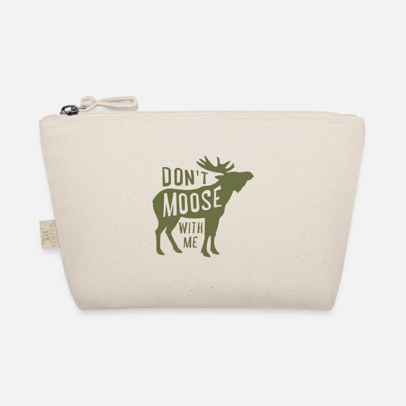 Dont Moose With Me Bio-Täschchen