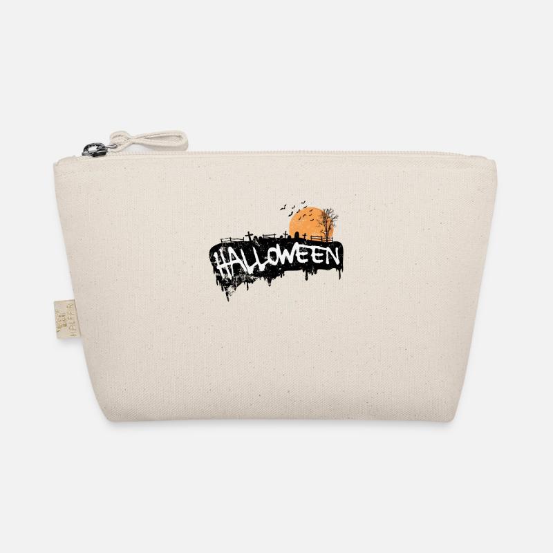 Halloween Ghost Holiday Custom Organic Pouch