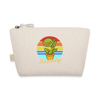 Retro Vintage BEAUTY Carnivorous Plants Lover - Organic Pouch - nature - Front