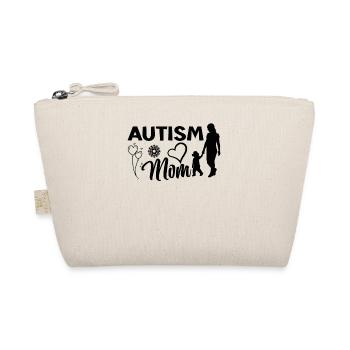 Autism Mother Daughter Son Autistic Parents Child - Organic Pouch - nature - Front