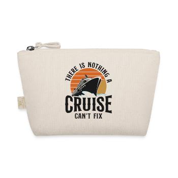 Cruise Ship Vacation Retro There - Bio-Täschchen - Natur - Vorne