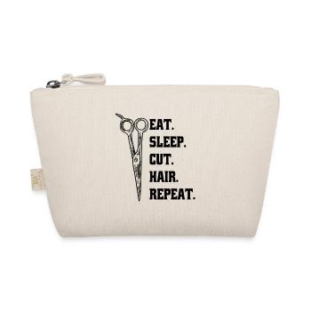 Coiffeur Coiffeur Ciseaux Coiffeur Ciseaux Peigne - Trousse biologique - nature - Devant