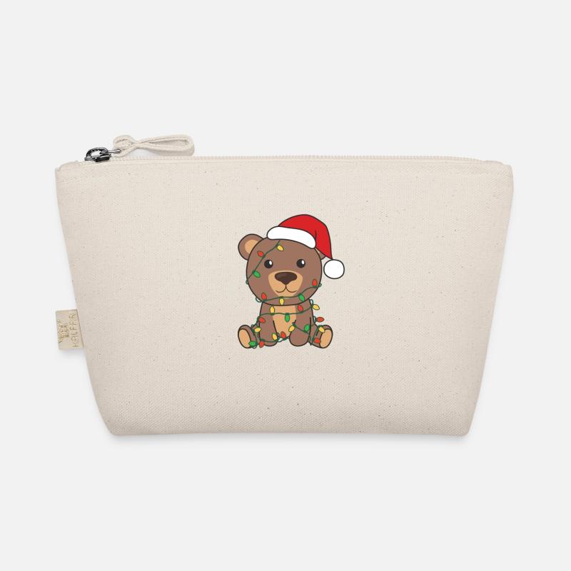 Ours Noël Animaux d’hiver Ours Trousse biologique