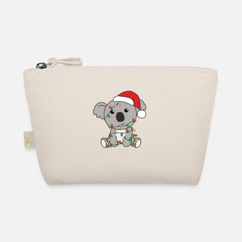 Koala Christmas Winter Animals Koalas Organic Pouch