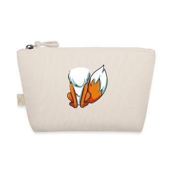 Fuchs Kostüm - Bio-Täschchen - Natur - Vorne