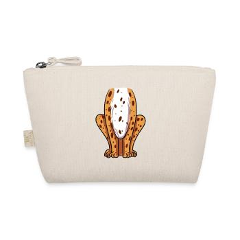 Leopard Kostüm - Bio-Täschchen - Natur - Vorne