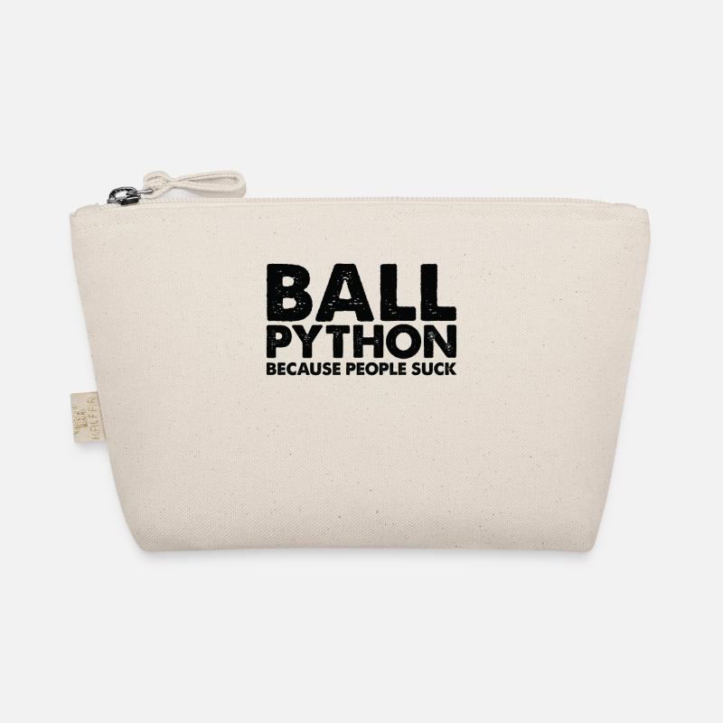 People suck king python snake Organic Pouch