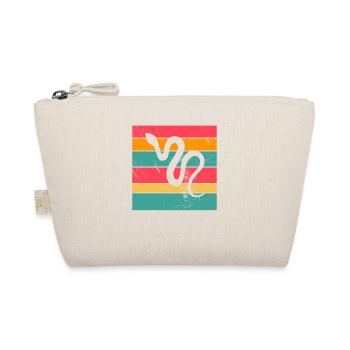 Snake Retro Reptile Python Idée cadeau - Trousse biologique - nature - Devant