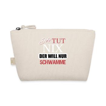 Erzgebirge Schwamme - Bio-Täschchen - Natur - Vorne