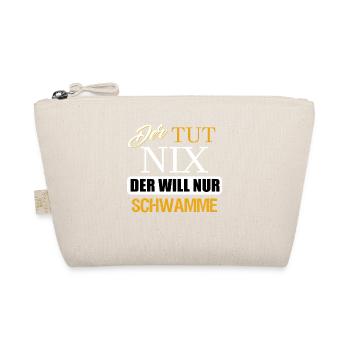 Erzgebirge Schwamme - Bio-Täschchen - Natur - Vorne