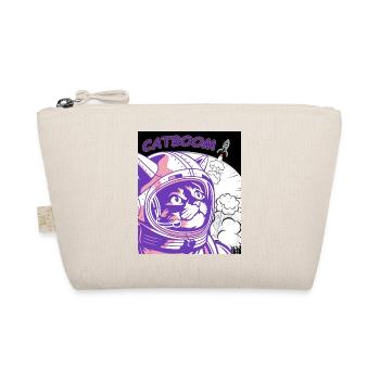 CATBOOM Comic Book Space Cat Explosion - Organic Pouch - nature - Front