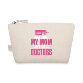 I'm A Proof My MOM Can't Resist Doctors Retro - Bio-Täschchen - Natur - Vorne