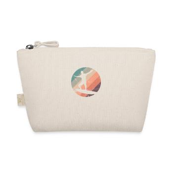 Surf Logo Surfing Surfboard Water Sports - Organic Pouch - nature - Front