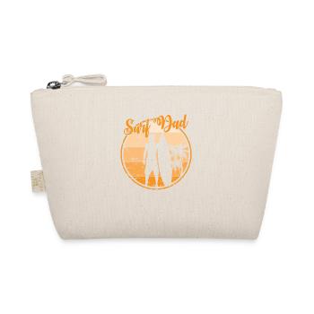 Surf Dad Surfing Surfboard Water Sports - Organic Pouch - nature - Front