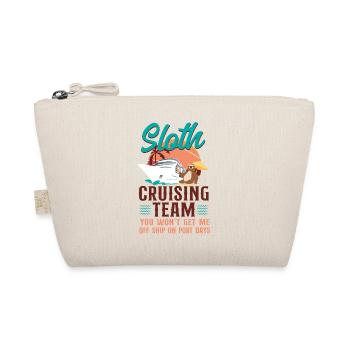 Cruise Ship Vacation Sloth Sloth - Bio-Täschchen - Natur - Vorne