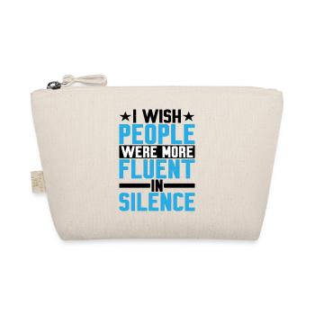 J’aimerais que les gens soient plus à l’aise dans le silence - Trousse biologique - nature - Devant