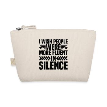 J’aimerais que les gens soient plus à l’aise dans le silence 2 - Trousse biologique - nature - Devant