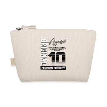 2010 Vintage Birthday Vintage Gift Retro - Organic Pouch - nature - Front