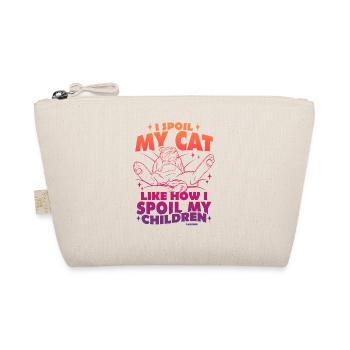 Cat mom - Organic Pouch - nature - Front