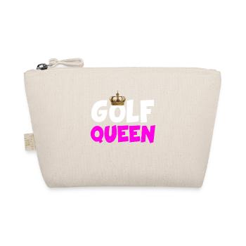 Golf Queen Queen Golfing Golfer Sports - Organic Pouch - nature - Front