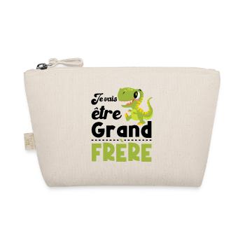 Je vais être grand frère, Cadeau grand frère - Trousse biologique - nature - Devant