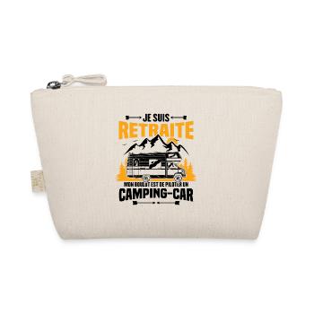 Je suis retraité et piloter un camping-car Cadeau - Trousse biologique - nature - Devant