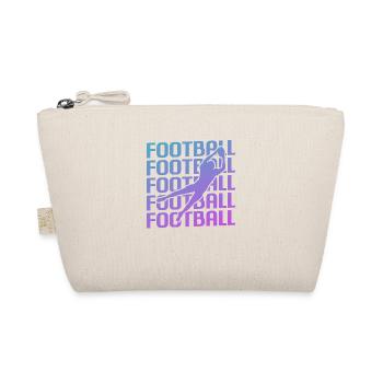 Joueur de football rétro vintage classique - Trousse biologique - nature - Devant