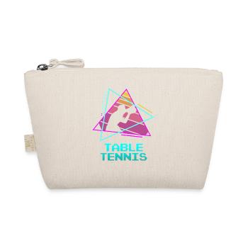 Tennis de table de ping-pong classique rétro vintage - Trousse biologique - nature - Devant
