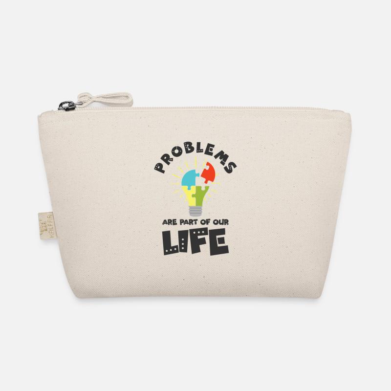 Problem Optimistic People Positive Life Organic Pouch
